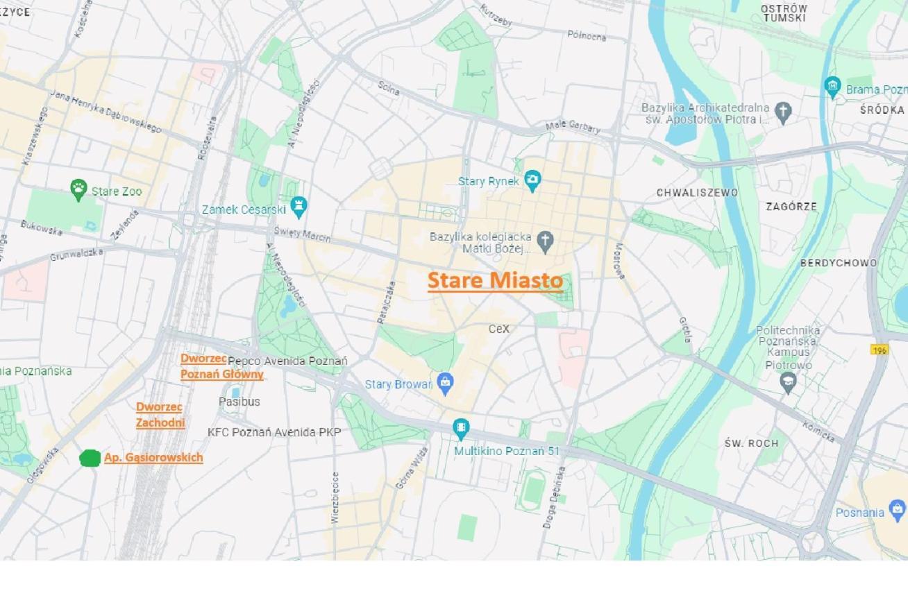 Apartament Fair Targi Dworzec Poznan Gasiorowskich Dış mekan fotoğraf